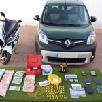 Imagen del alijo de droga realizado en Villanueva de Córdoba / Foto: Efe