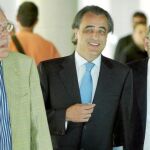 Tanto Jordi Montull, a la izq. de la imagen, como el principal imputado, Fèlix Millet (a la dcha.), pasaron la noche de ayer en La Modelo de Barcelona
