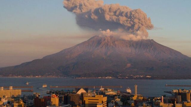 Volcán Sakurajima Volcán Sakurajima
