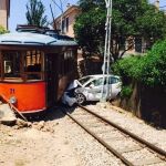 El tren accidentado