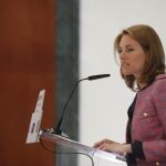 La presidenta del PP vasco, Arantza Quiroga
