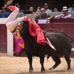 Imagen del percance de Luis David Adame / Justine Messina