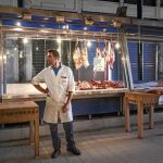 La economía griega necesita el acuerdo para que se reactive el consumo. En la imagen, el puesto de un mercado de Atenas sin apenas género
