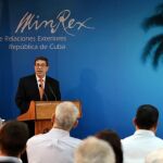 El ministro de Relaciones Exteriores de Cuba, Bruno Rodríguez
