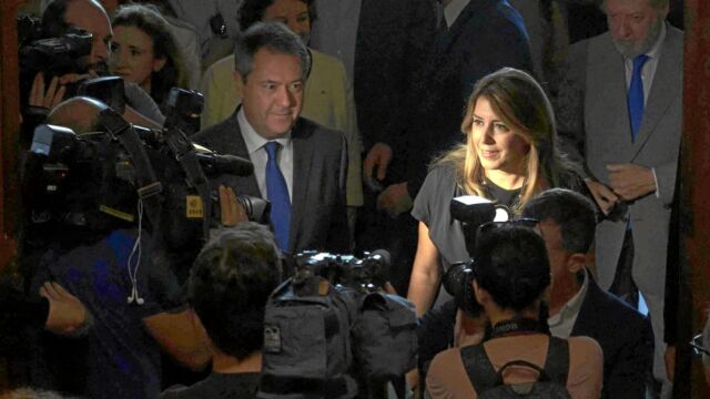 La presidenta de la Junta de Andalucía, Susana Díaz, durante un acto en Sevilla hace unas semanas