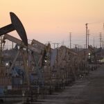 Campo petrolífero en Estados Unidos.