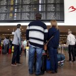 Viajeros en el aeropuerto de Zaventem, en una imagen de archivo