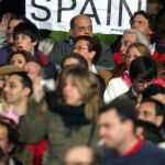 2.000 pancartas en Roma con el lema "Catalonia is not Spain"