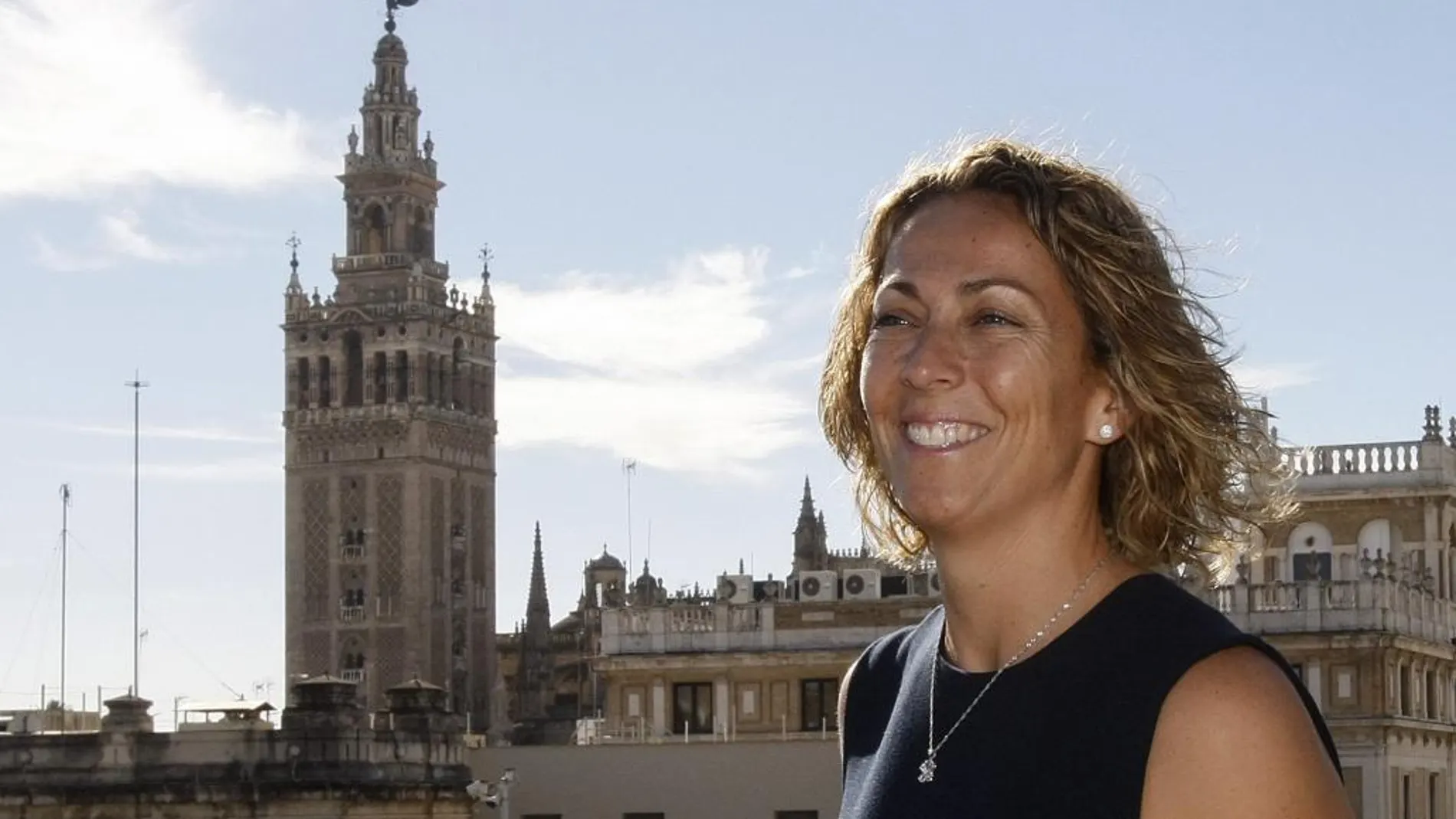 La capitana española de Copa Davis, Gala León