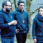 Rodaje de «El guardián invisible», producida por Atresmedia