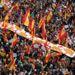 Manifestación convocada por la Plataforma por Tabarni el pasado 4 de marzo