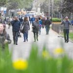 A la espera de que se desbloquearan las inversiones, el Ayuntamiento puso parches en el paseo Sant Joan