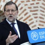 El presidente del Gobierno, Mariano Rajoy