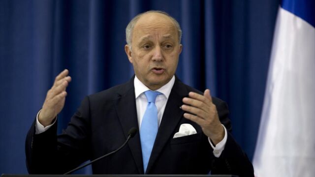 El ministro de Exteriores de Francia, Laurent Fabius