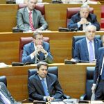 El grupo parlamentario popular respaldó al presidente Camps