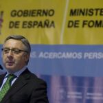 El ministro de Fomento José Blanco