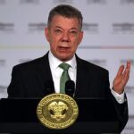 l presidente colombiano, Juan Manuel Santos. Foto: EFE