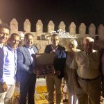 El encuentro se produjo en el transcurso de la XLVI Noche Flamenca de Vejer