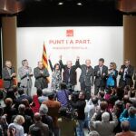 Montilla reunió a los socialistas en el Liceo para dar por muerto al tripartito