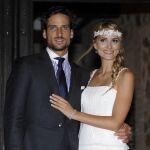Feliciano López y Alba Carrillo sellan su amor en Toledo