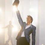 Jorge Fernández, en uno de los momentos del musical