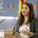 La portavoz de Podemos en el Congreso, Irene Montero, aseguró ayer que darán un «margencito» al Ejecutivo del PSOE
