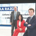 En la imagen, Miguel Canales, Annarita Gabriele y José Manuel Sancho