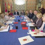 El Consejo de Gobierno se reunió ayer en Lorca con el alcalde del municipio, Francisco Jódar