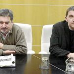 Jesús Eguiguren y Arnaldo Otegi, en una imagen de archivo