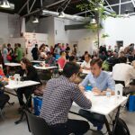 Asistentes al evento de networking