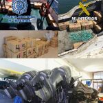 Operaban desde Campo de Gibraltar (Cádiz), recogiendo la droga en la costa oeste de Marruecos y guardaban los alijos en zonas alejadas de la provincia de Cádiz.