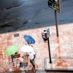 Imágenes de las lluvias en Valencia