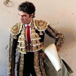 José Tomás con el vestido que lució en la última tarde de Barcelona antes del cierre en septiembre de 2011