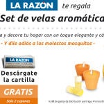 Set de velas aromáticas