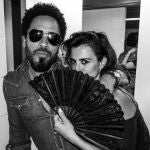 Penélope Cruz, una fan de lujo para Lenny Kravitz