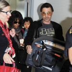 Halle Berry y Olivier Martinez, con el pequeño Maceo.