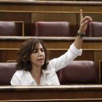 La ya exdiputada de UPyD Irene Lozano en el Congreso de los Diputados