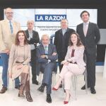 José Luis Cebrián, Silvia Pérez Gala, Carlos Durán, Francisco Villarejo, Enrique Pérez-Castro, María Luisa de Mingo y Gonzalo Bartolomé / Foto: Cristina Bejarano
