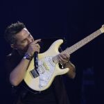 El cantante en un concierto en Madrid