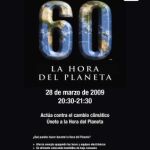 Cartel de La Hora del Planeta