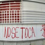 Una de las imágenes de pintadas publicada por Pedro Sánchez