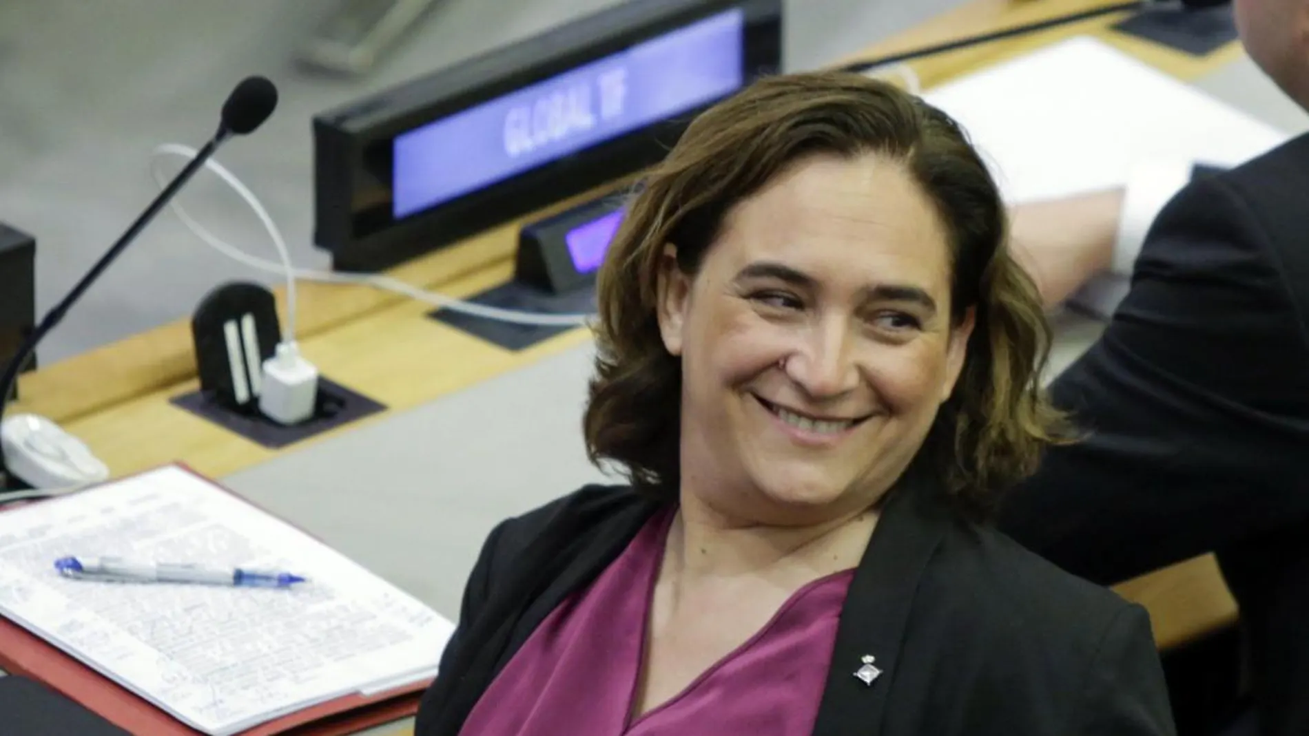 La alcaldesa de Barcelona, Ada Colau, en una imagen de archivo