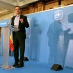 El presidente del PP en el País Vasco, Antonio Basagoiti