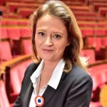 Olivia Gregoire, portavoz del partido conservador República en Marcha