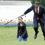 El perro de Obama, «Bo», es un regalo del fallecido senador Kennedy