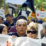 La madre de Carlos Palomino ha participado en numerosas manifestaciones celebradas en memoria de su hijo