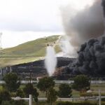 El incendio va a durar varios días
