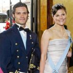 Carlos Felipe de Suecia y su hermana Victoria