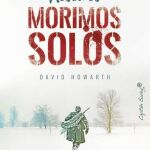 Un hombre solo en la nieve
