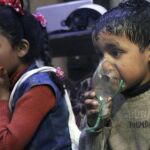 Dos niños reciben asistencia en Duma tras el ataque del sábado